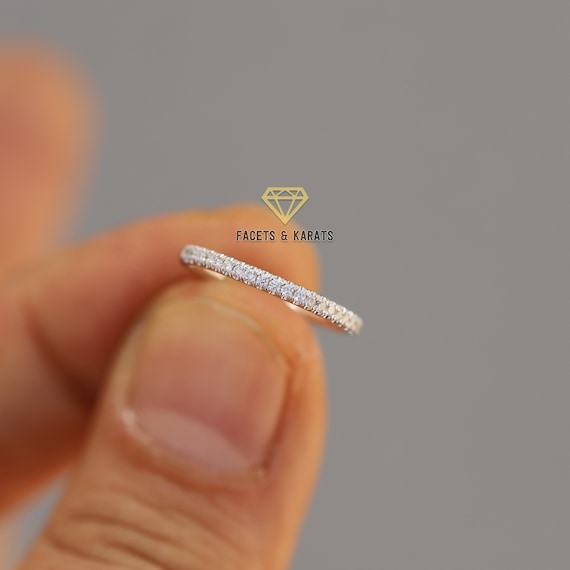 Étoile Skinny Diamond Ring – Briony Raymond New York