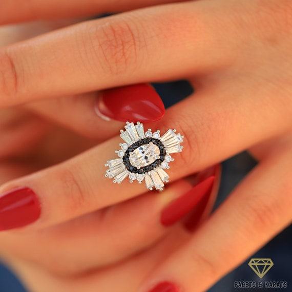 Oval gatsby hotsell ring