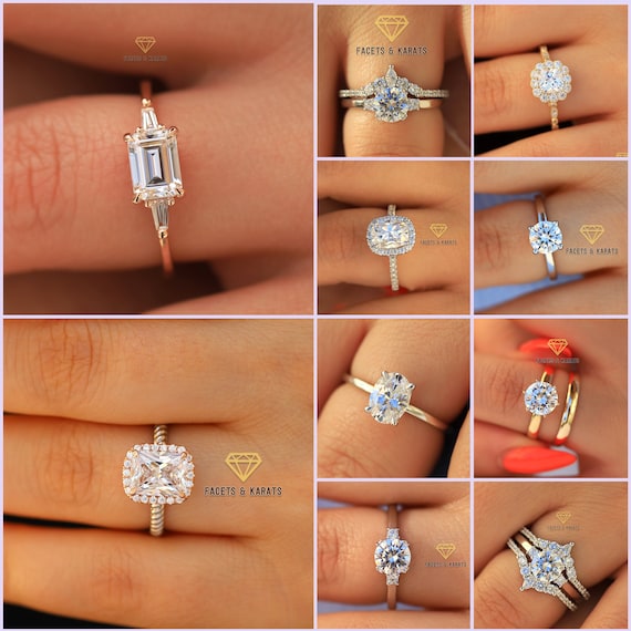 Custom Service by Facets Karats for Heathwr Soldering of Three Rings Etsy