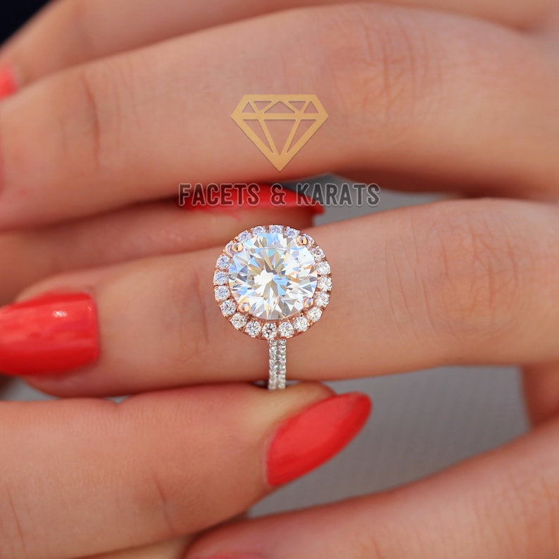 4 carat engagement ring