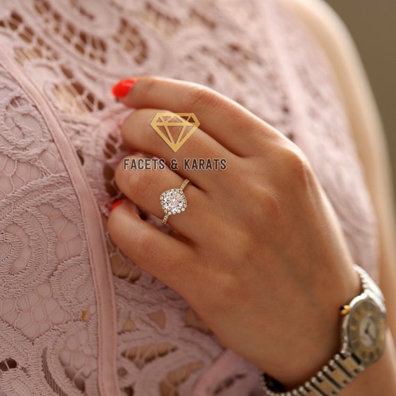 Women's diamond 2024 engagement rings