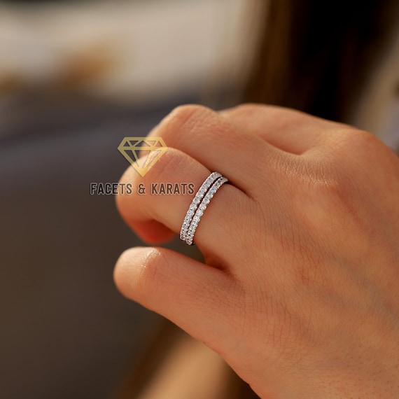 Charles and colvard eternity ring online