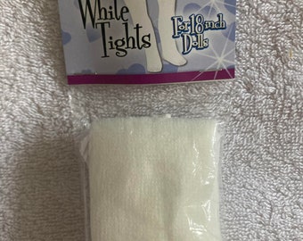 White Tights For 18 Inch Dolls