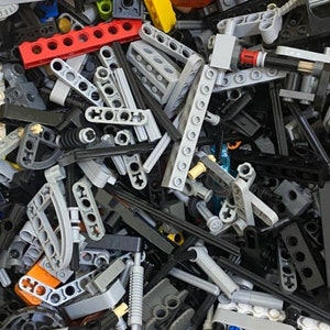 Lego technic Bulk 200+ mindstorms NXT RCX BULK Parts Liftarms Axles Pins Bricks