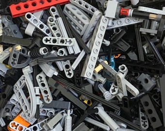 Lego technic Bulk 200+ mindstorms NXT RCX BULK Parts Liftarms Axles Pins Bricks