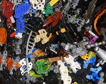 Lego 100 Random Bionicle Technic en/of Hero Factory Pieces onderdelen, originele bulk