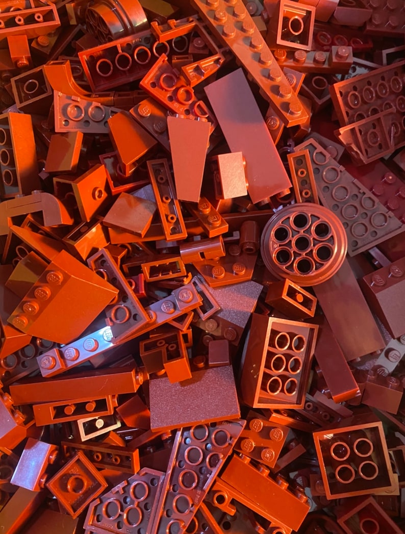 Lego Bulk Bricks and Pieces Choose Color and Quantity 500 Etsy