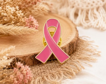Roze lintspeld – Roze oktober – Roze oktoberbroche – Roze lintbroche