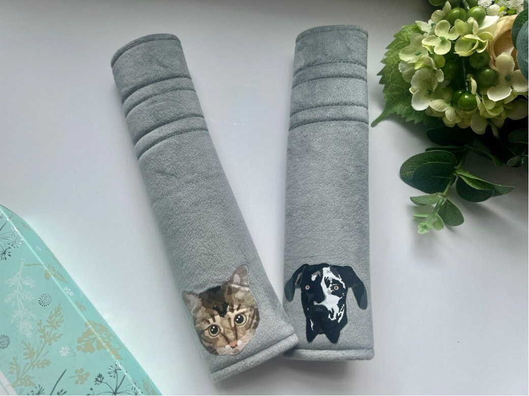 Car Seat Belt Cover, Seat Belt Strap Cover, Shoulder Pads, Baby Pram