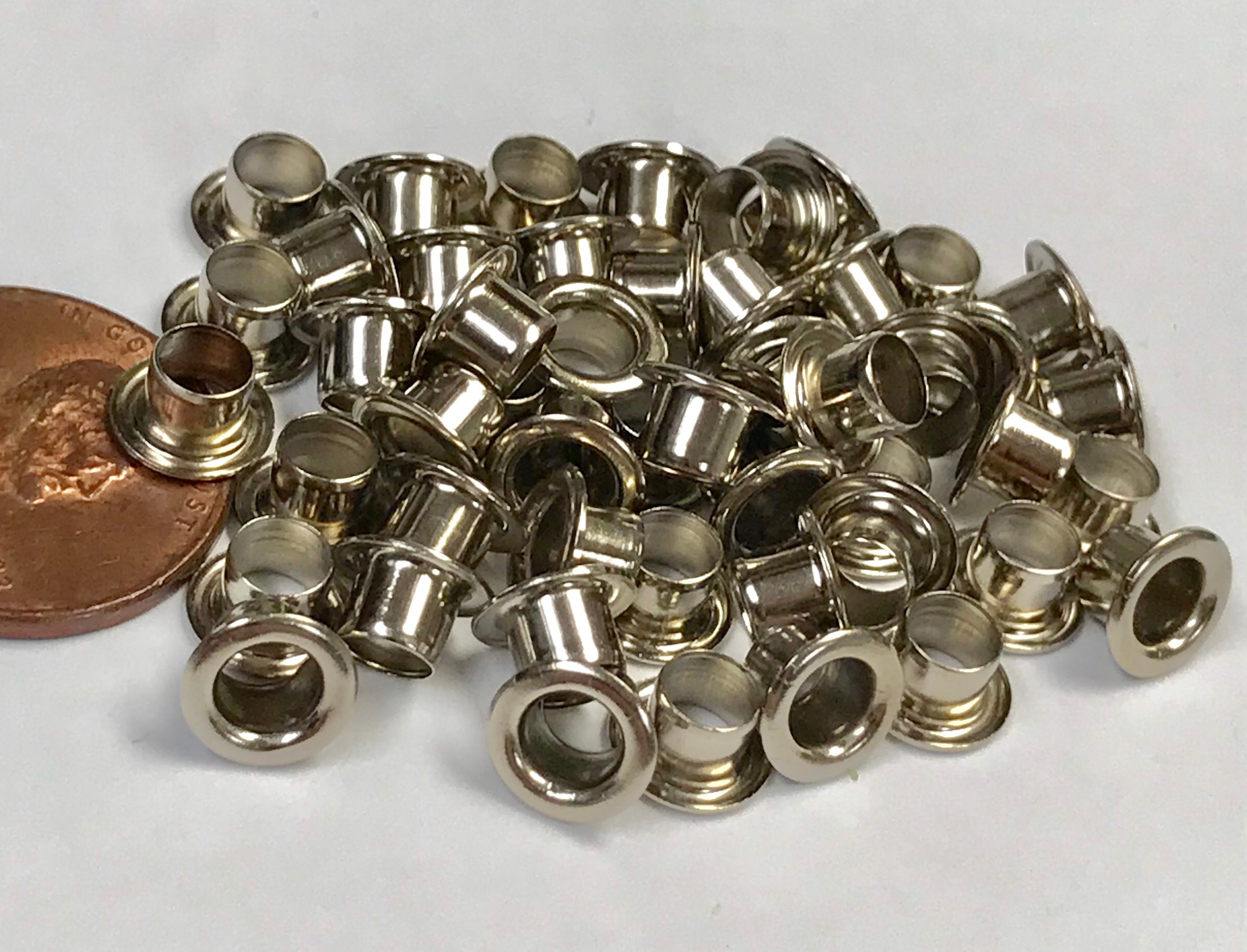 Vintage Recycled Tiny Aluminum RIVETS for Mixed Media or Etsy