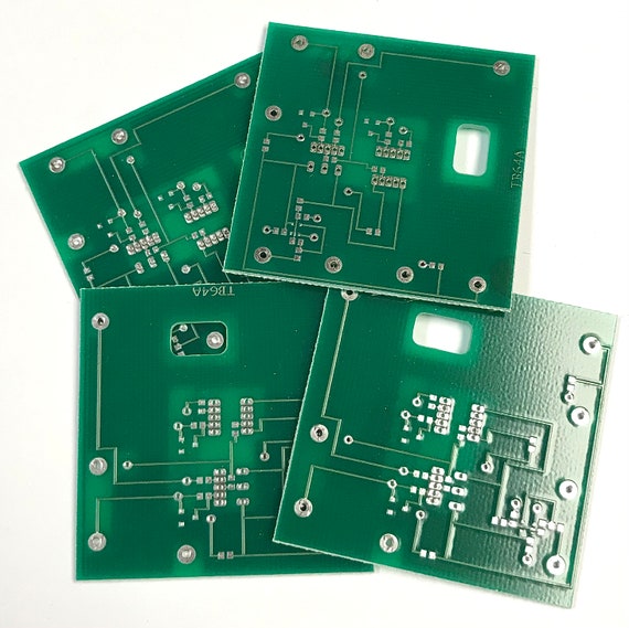 Actual recycled PCB pieces sold as craft/art supply — real geek provenance for jewelry makers, artists, or anyone who just loves the green-and-silver aesthetic of old circuit boards.