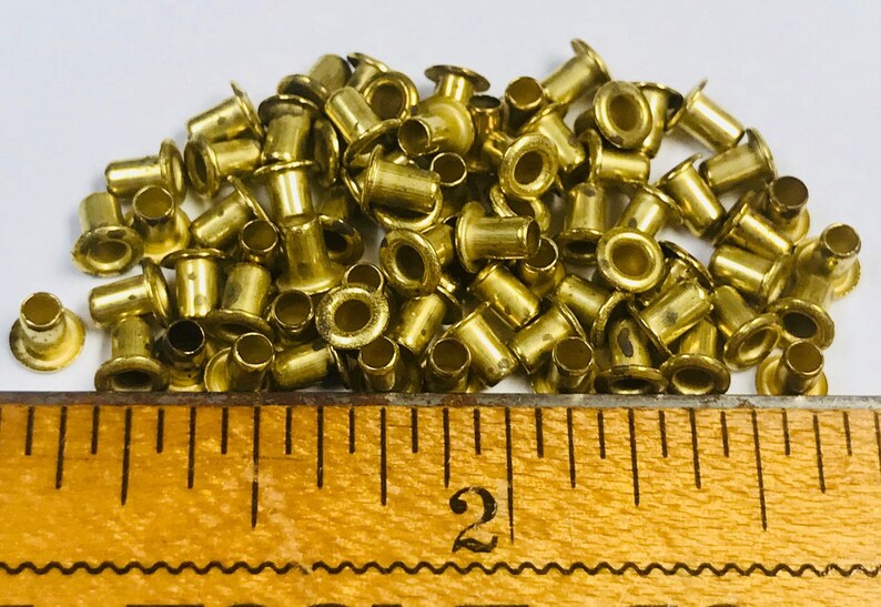 Tiny Brass Rivets