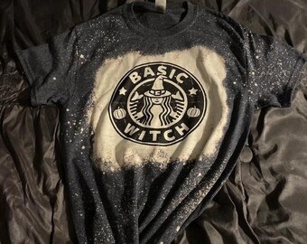 Camiseta básica de bruja: Heather Navy