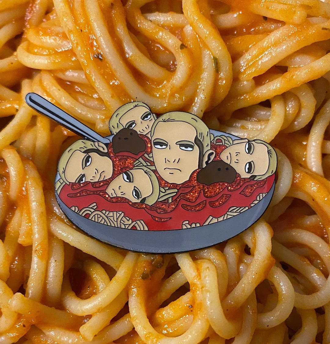 Mom's Spaghetti Eminem Pin - Etsy