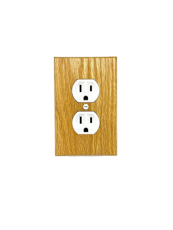 5 Pack of Single Plug Plate Covers Outlet Cover Light Wall Etsy