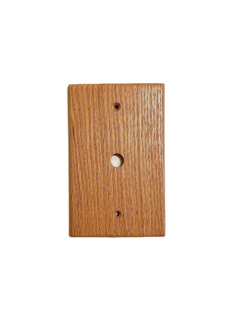 Oak Switch Plate Covers Rustic Light Switch Cover Wooden Wall Etsy