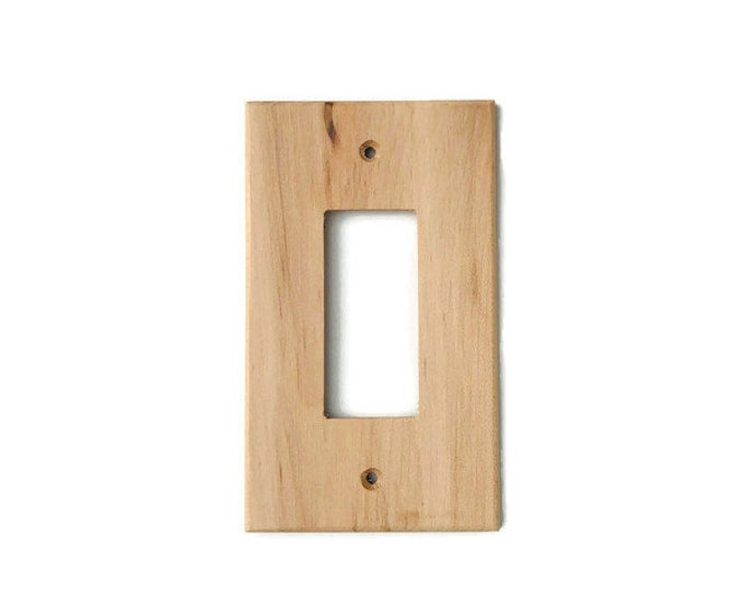 Flowering Double Light Switch Cover Plate comes in Multiple Colors