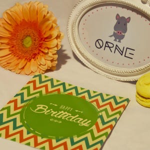 Carte postale " Happy Birthday "