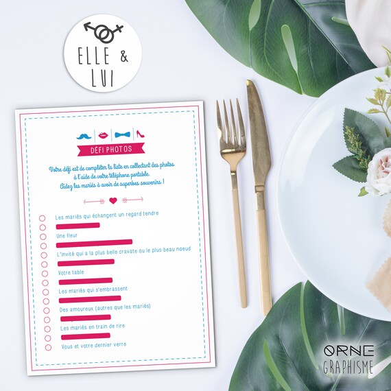 Quiz Des Mariés - Jeu De Mariage Avec 50 Cartes Questions - Animation Pour Invités, Décoration De Table, Cadeau Original