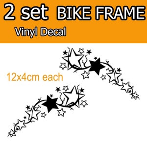 Stars Vinyl Decal – Bike Frame, Tablet, Kids Decor
