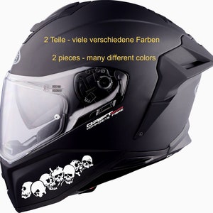 Kaufe 2Pcs Motorrad Fahrrad Helm Nette Horn Dekoration Schnee Sport Helm  Aufkleber Dekor Helm Dekorative Horn