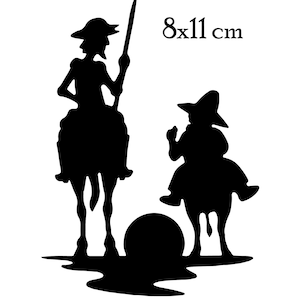 Don Quijote Aufkleber