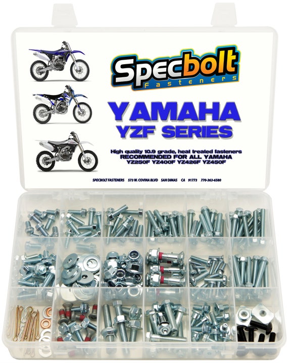 Bolt Kit Suzuki RM 60 65 80 85 125 250 plastic engine frame fender body L
