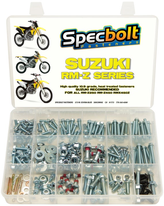 M8 Chain Adjuster Bolt For Suzuki RM 125 250 RMZ 450 RMZ250 RMZ450 Hardened 10.9