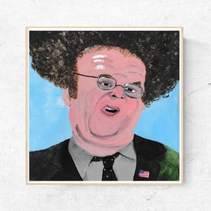 Dr. Steve Brule 8X10 Wydruk - John C. Reilly Portret Malarstwo Wydruk - Sprawdź To Z Dr. Steve Brule