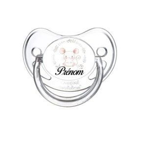 Color pacifier/lollipop customizable with the first name of the child/baby image 8