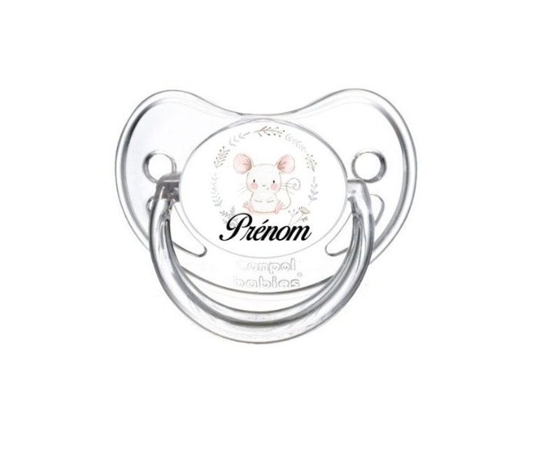 Color pacifier/lollipop customizable with the first name of the child/baby image 8