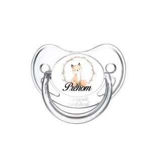 Color pacifier/lollipop customizable with the first name of the child/baby image 6