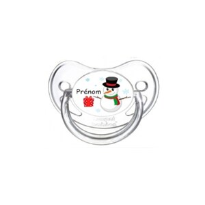 Personalized Christmas color pacifier / customizable lollipop with the child's/baby's first name Christmas special image 10