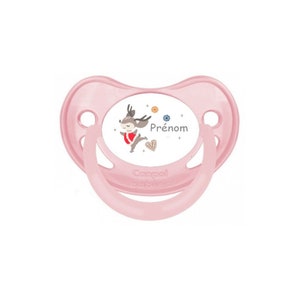 Personalized Christmas color pacifier / customizable lollipop with the child's/baby's first name Christmas special image 6