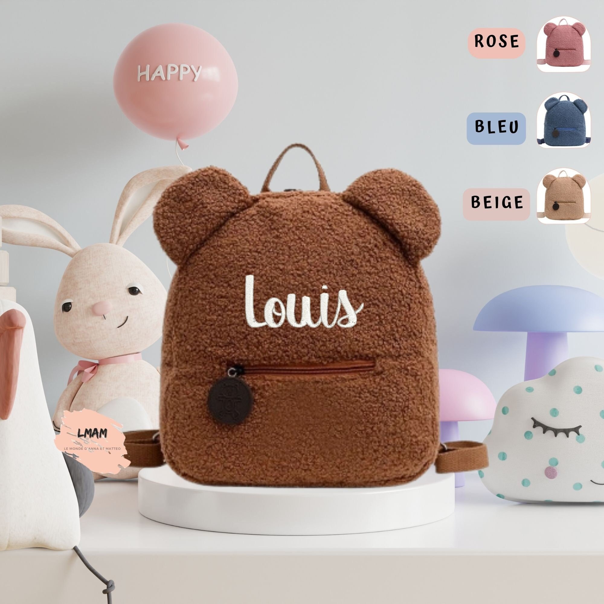 lv teddy bear backpack