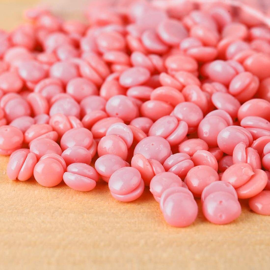 Pink Hard Wax Bead Bundle Etsy