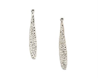Hammered charms, jewelry, accessories, jewelry, X 2 pieces