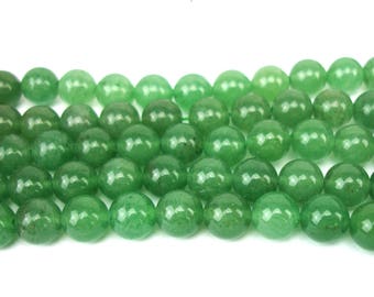 5 8 MM natural aventurine beads