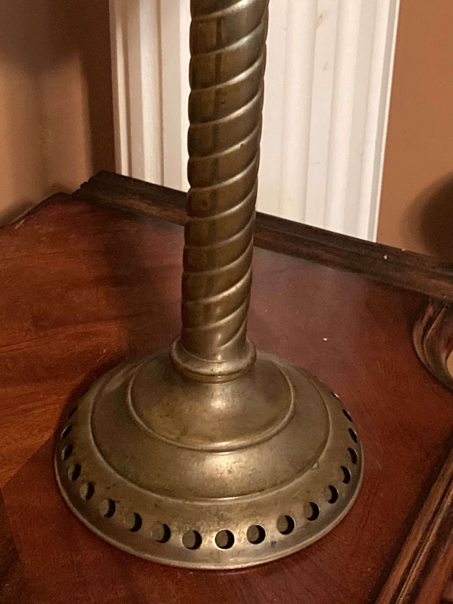 Vintage Pedestal Lamp Etsy