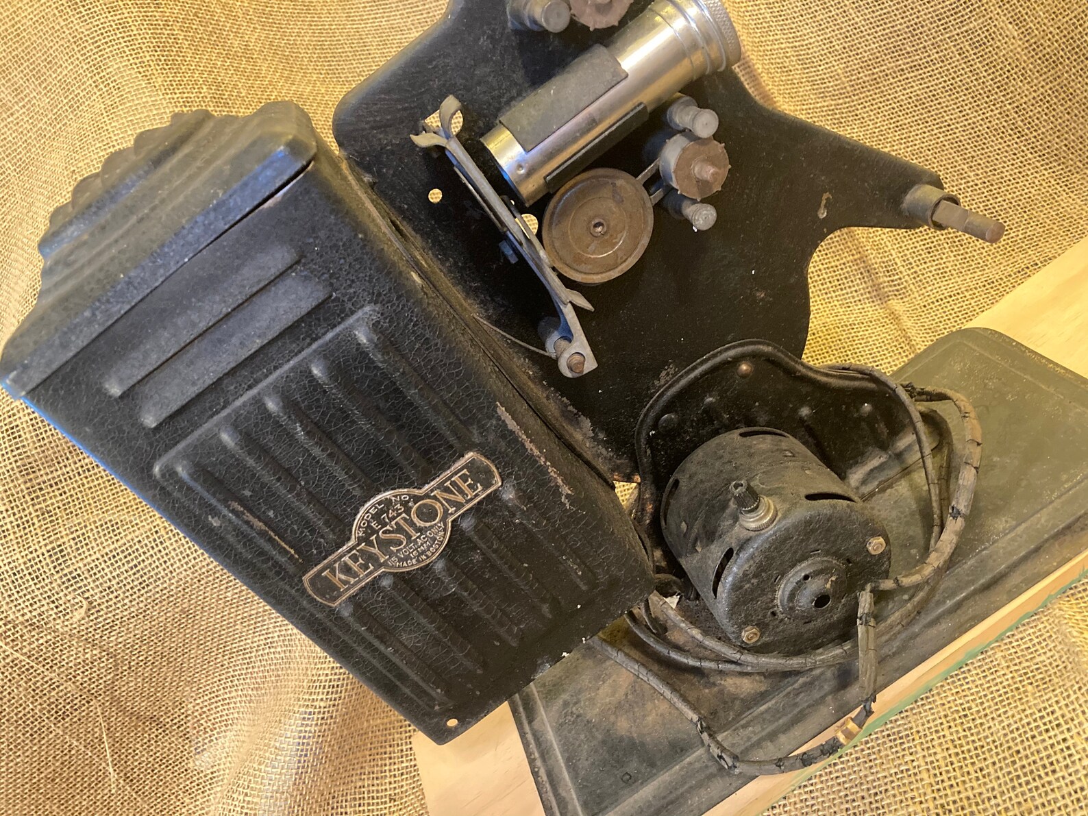 Vintage Keystone E743 projector Etsy