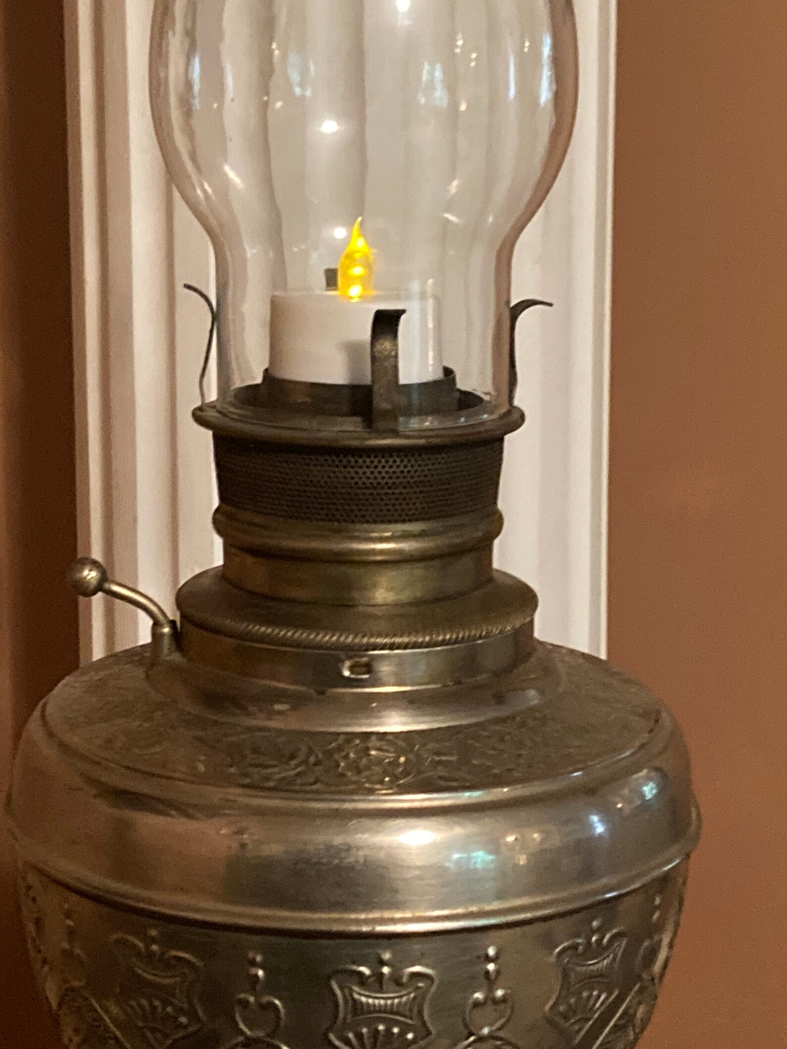 Vintage Pedestal Lamp Etsy