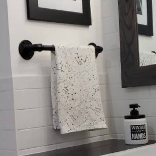 Pipe Towel Bar Etsy