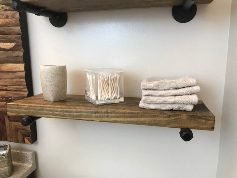 3 Floating Shelves 7 1/4 Deep Wall Floating Shelf Etsy