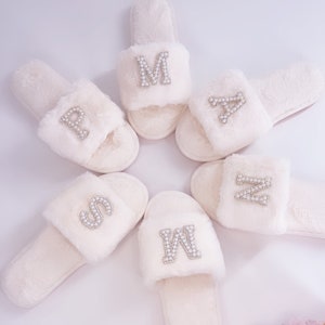 Gifts Personalized Slippers  Bridesmaid gifts Bride gifts, bridal party gifts bachelorette bridal shower gifts slippers Christmas Gifts
