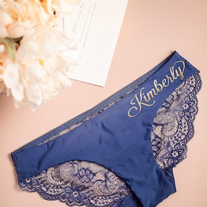 white underwear for wedding and honeymoon pink blue red customized panties