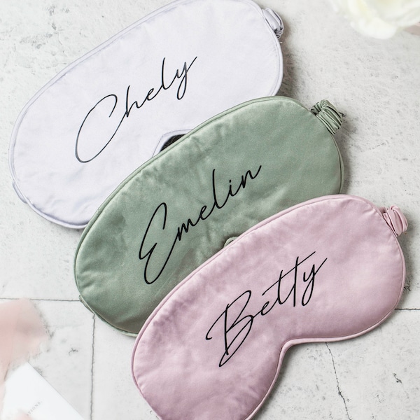 Personalized Gifts for mom gifts for her Custom Eye Mask Personalized Sleep Mask Custom Eye Mask Bachelorette Party  Bridesmaid Christmas