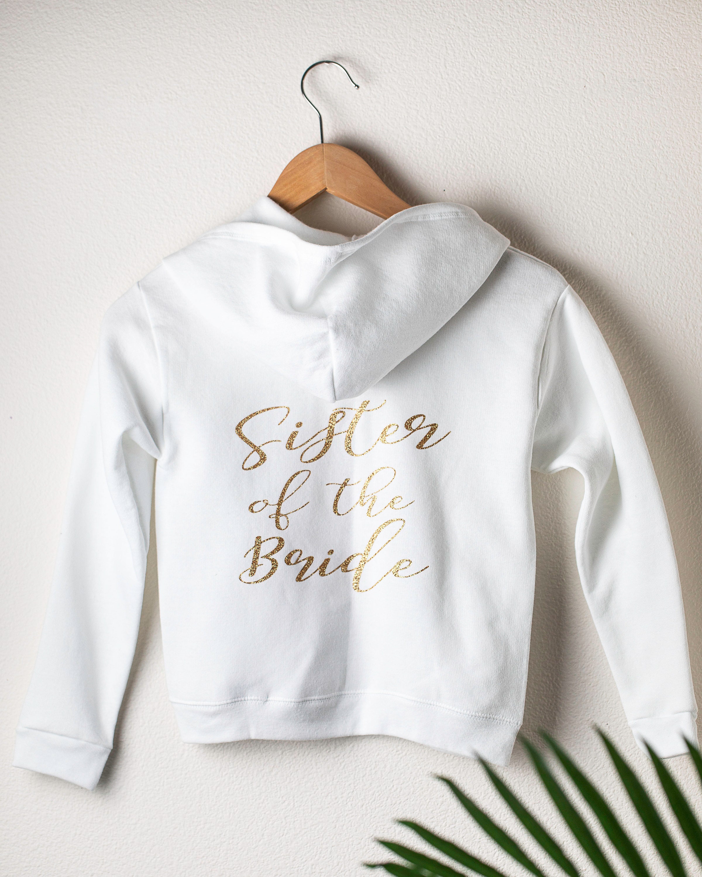 Monogrammed Clothing  Bride White Zip Up Hoodie – Dreamlike Creations LLC