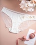 Custom Gifts for her   Bride Panties - Lace Wedding Underwear  Bridal Shower Gift  Bachelorette Personalized Honeymoon Christmas Gifts 