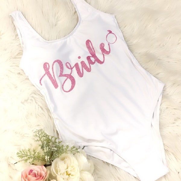 Bride Swimsuit Etsy
