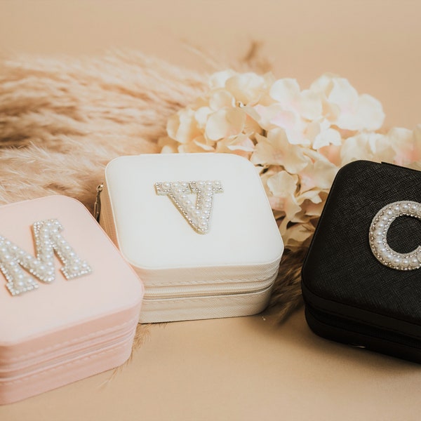 Gifts Bridesmaids Party Sets, Perfect Bridesmaid Gifts, Jewelry Box, Travel Case, Travel Jewelry Box, Jewelry Case, woman Gifts